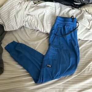 Greys anatomy royal blue scrub pants